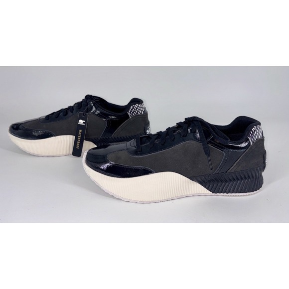 NEW Sorel Women's Ona Blvd Classic Sneakers Size 11 Waterproof Black & White NIB - Picture 8 of 13